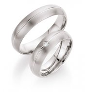 Trouwringen titanium 