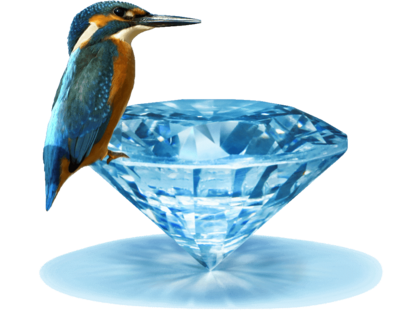 Trouwring  in 14 of 18 karaat geelgoud Memoirering met 21 diamanten afwisselend grote en kleine diamant en waardoor optimale fonkeling